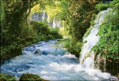 Фотообои 9 листов Тропический водопад оптом